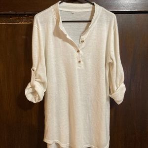 Cashmere 3/4 sleeve sweater